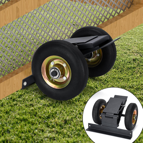 Chicken coop wheels kit - chicken,