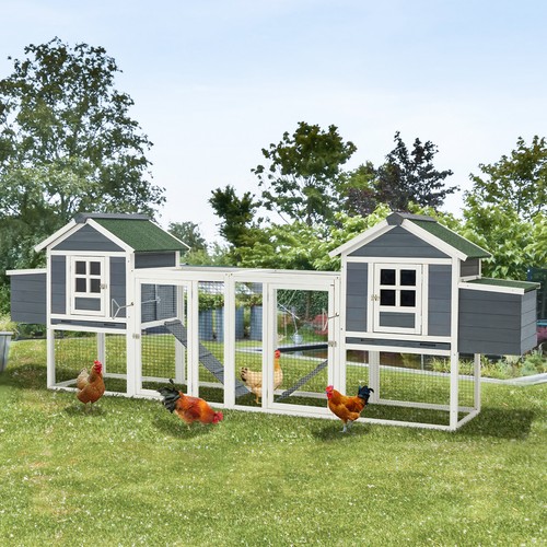 Wooden hen house cage - house,