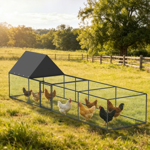 Large chicken coop hen - chicken, poultry