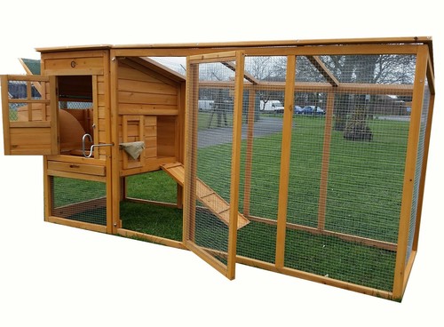 Large 8ft chicken coop hen - coop,