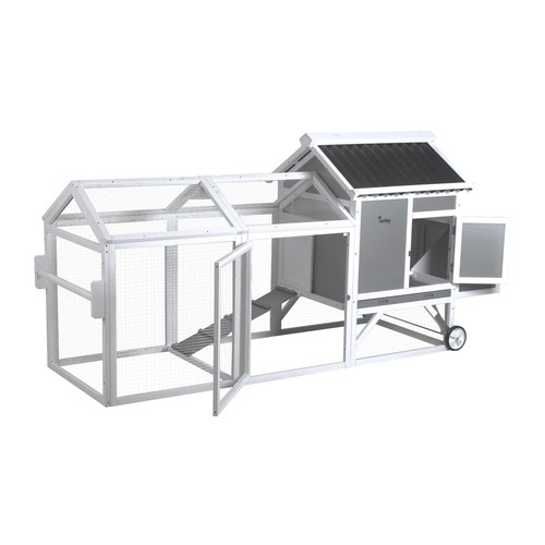 Wooden chicken coop - chicken, with