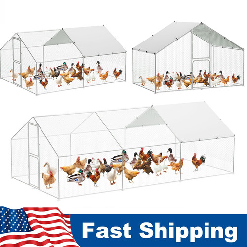 Metal chicken coop - chicken, 6.5/13/20