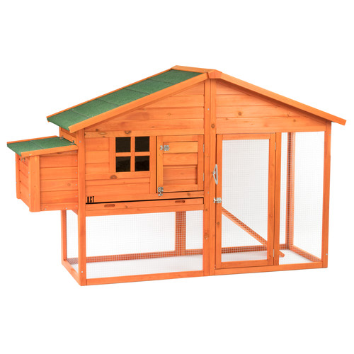 6ft large chicken coop - coop, run