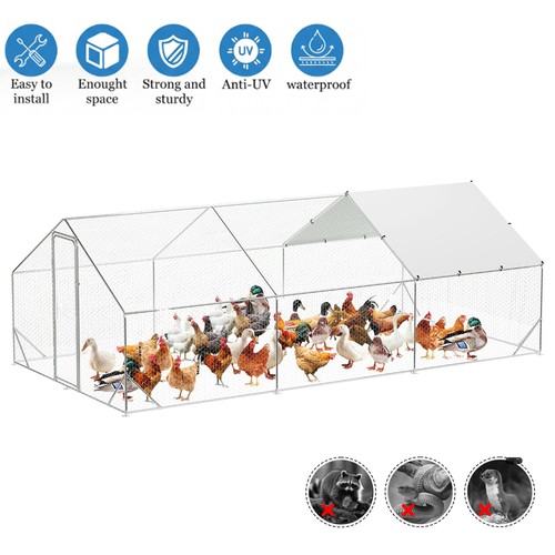 10x20 large metal chicken - large,