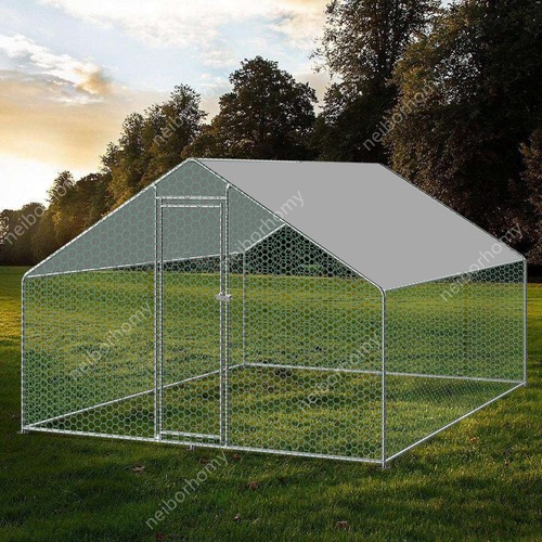 8x6 walk chicken coop - in,
