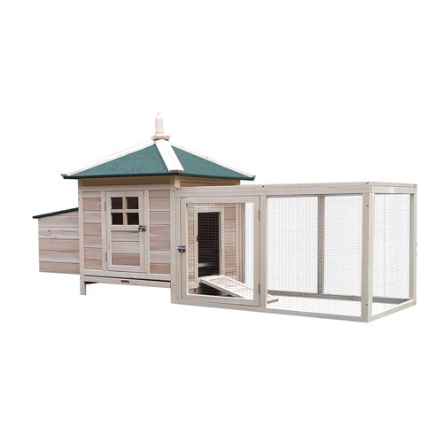 Pawhut chicken coop hen - chicken,