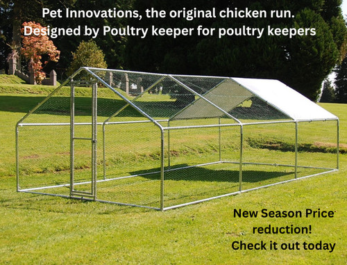 Walk chicken run - run, coop