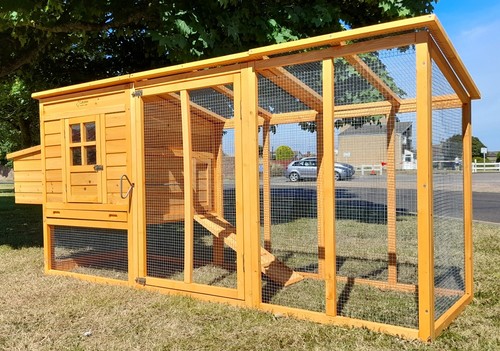 8ft chicken coop run - 8ft,