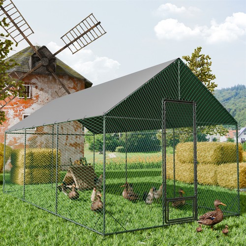 Extra large metal chicken - large,