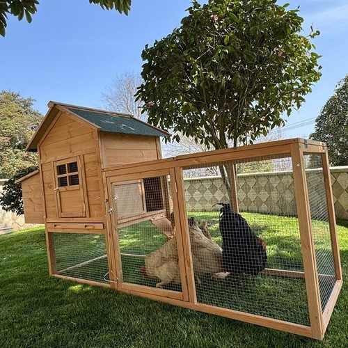 Wooden chicken coop - 80”,