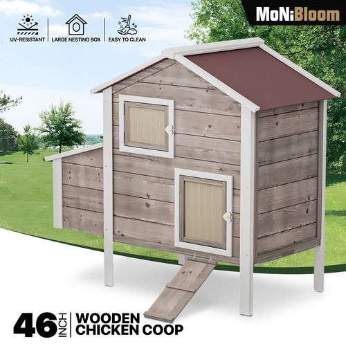 Wooden chicken coop - 46"wooden,