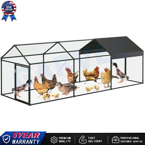 Large walk metal chicken - metal,