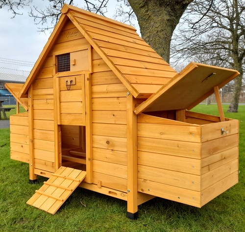 Chicken coop run hen house - run,