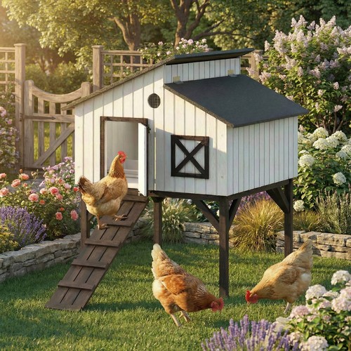 Chicken coop hen house with - coop,