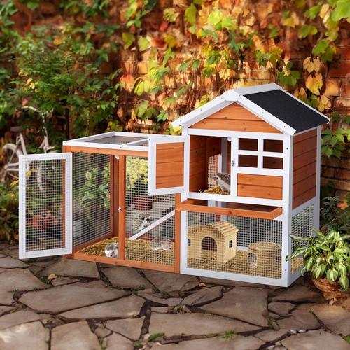 Wooden chicken coop hen house - hen,