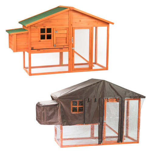Malaga large chicken coop with - chicken,