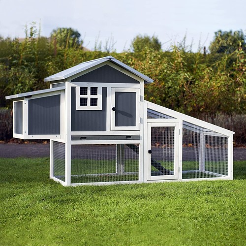Plastic chicken coop run - chicken, &