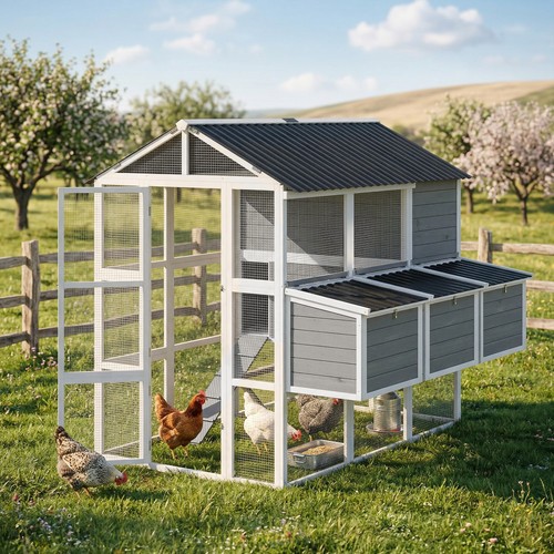 Large chicken coop - chicken,