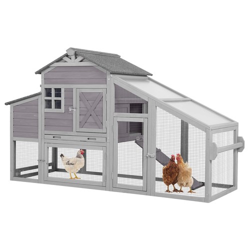 Chicken coop mobile - chicken,