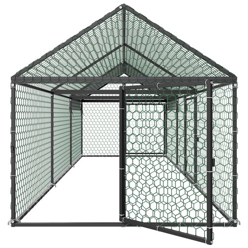 Uimoso metal chicken coop - metal,