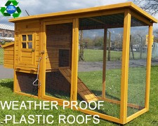 PLASTIC ROOF CHICKEN COOP HEN