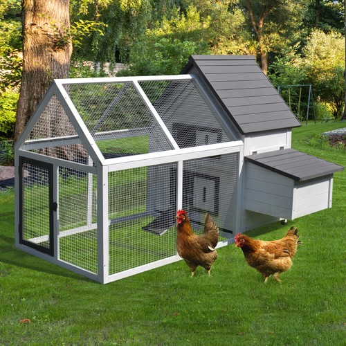 Wood chicken coop - coop, poultry